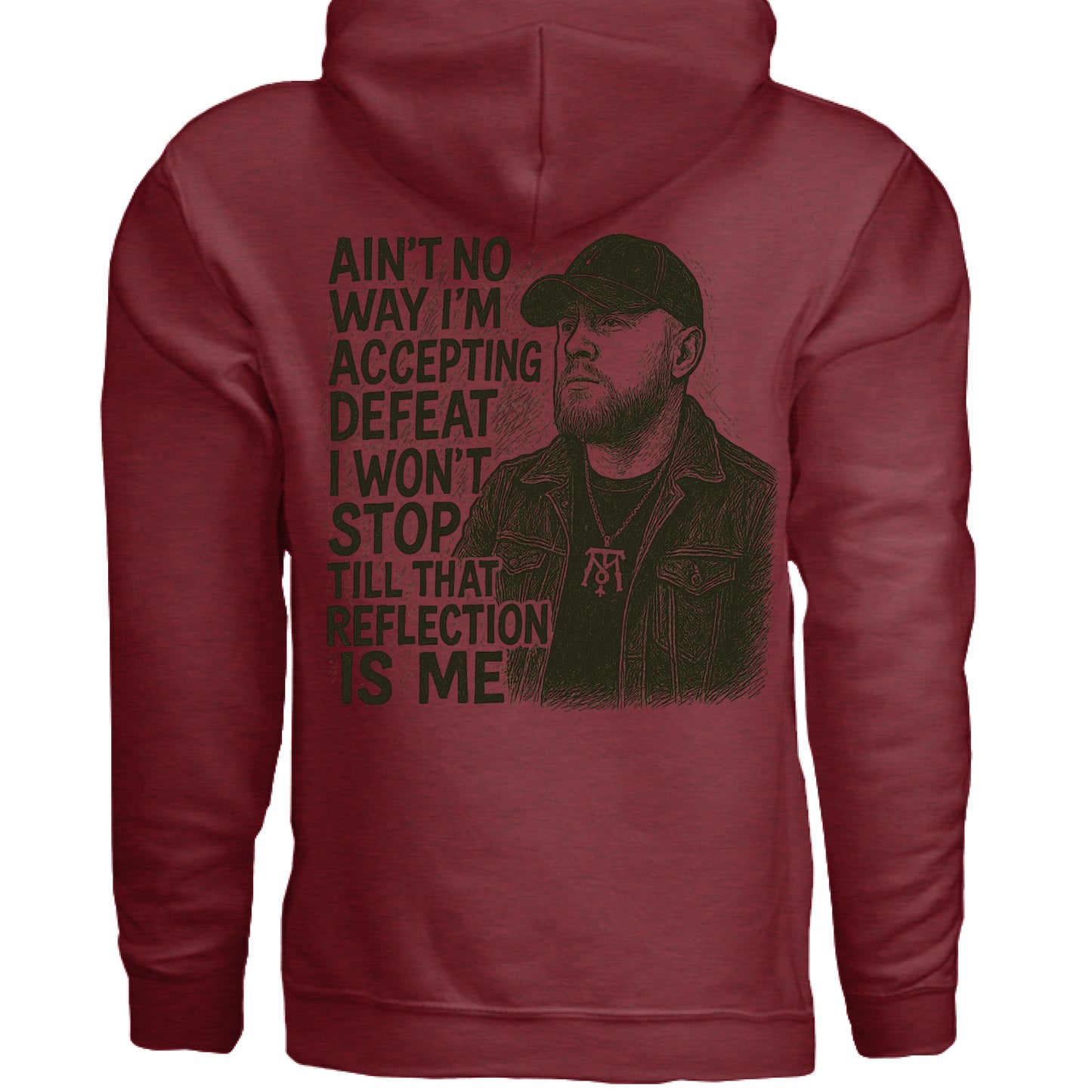 ANTIQUE CHERRY RED - BACK