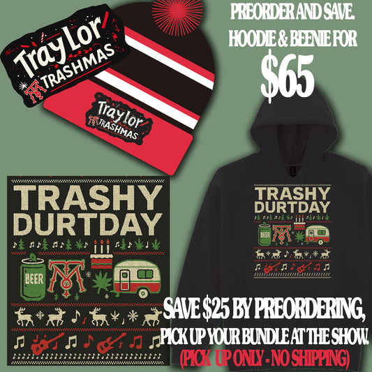 Beenie and Hoodie Preorder Bundle - PICK UP AT SHOW ONLY, NO SHIPPING.