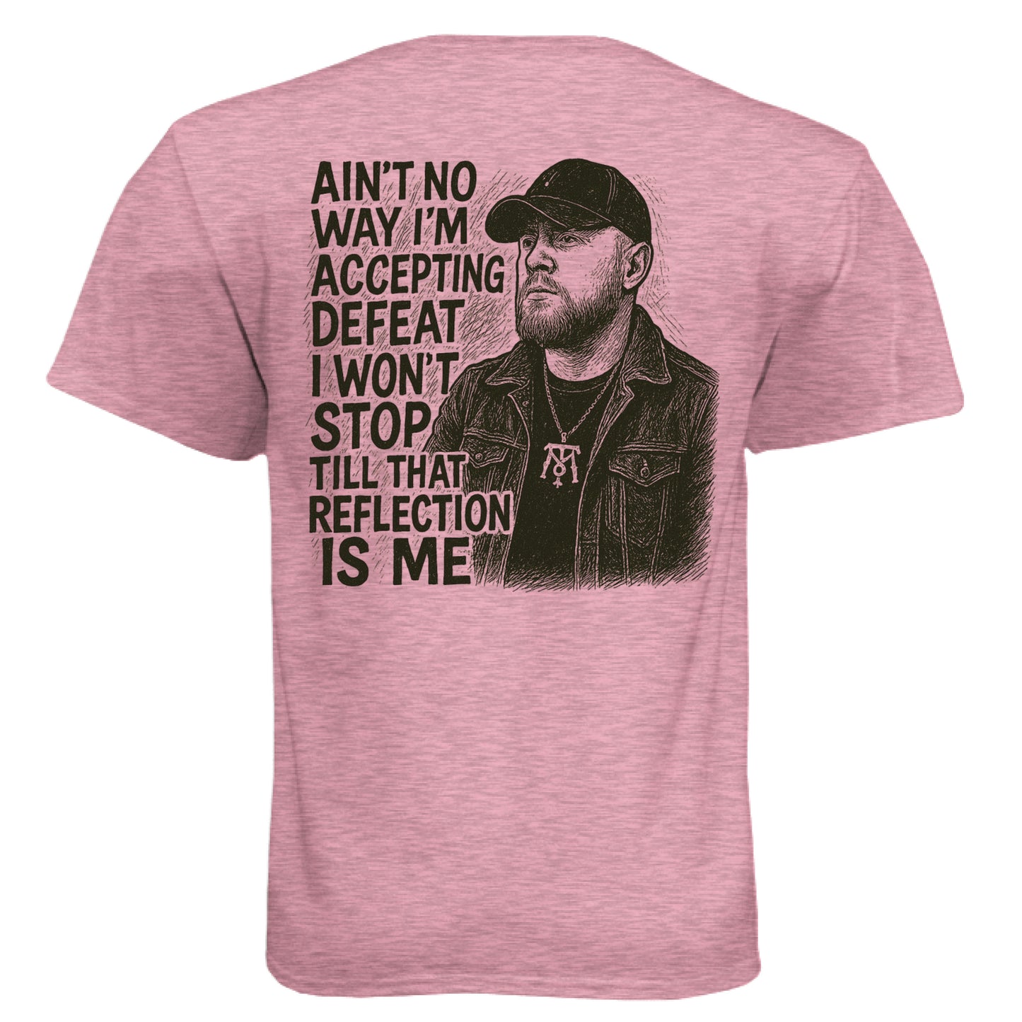 Heather Light Pink - BACK